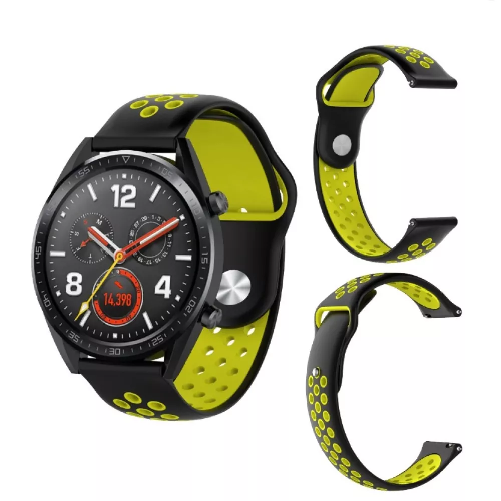 Силиконова каишка за смарт часовник Huawei Watch GT2 46мм - Silicon Sport Strap
