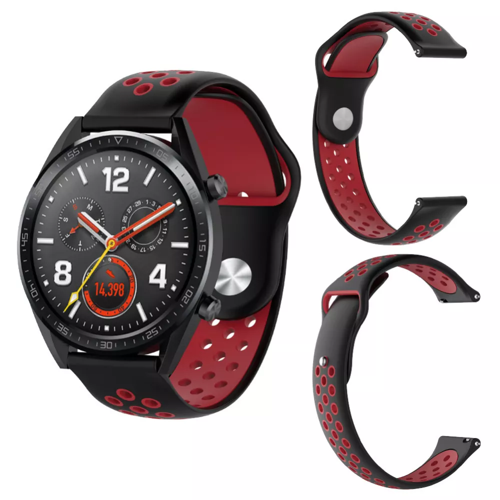 Силиконова каишка за смарт часовник Huawei Watch GT2 46мм - Silicon Sport Strap