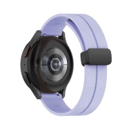 Силиконова каишка за смарт часовник Huawei Watch GT 42мм - Silicone Magnet Black Buckle