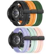 Силиконова каишка за смарт часовник Huawei Watch GT4 41мм - Silicone Magnet Black Buckle