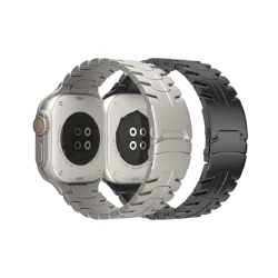 Метална каишка за смарт часовник Apple iWatch Series 6 44мм - Titanium Metal Bracelet