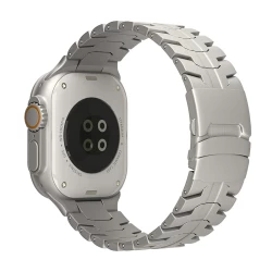 Метална каишка за смарт часовник Apple iWatch Series 6 44мм - Titanium Metal Bracelet Метална каишка за смарт часовник Apple iWatch Series 6 44мм - Titanium Metal Bracelet