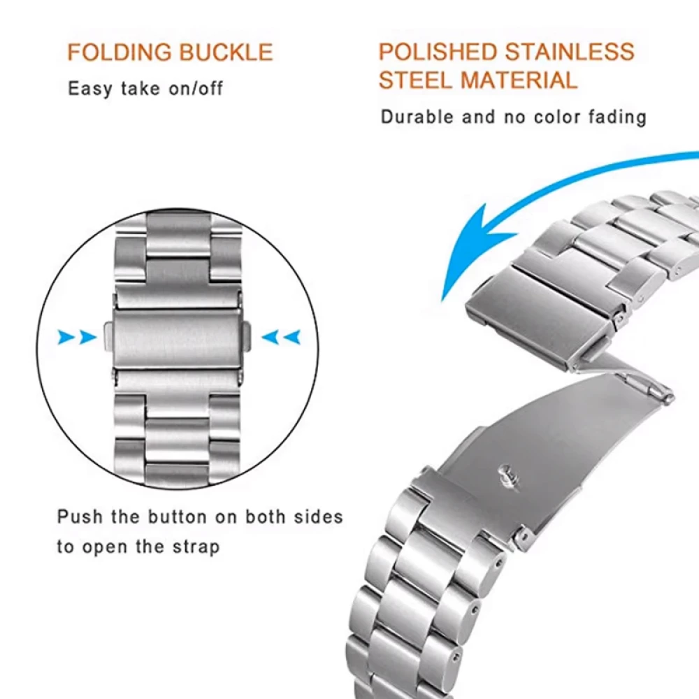 Метална каишка за смарт часовник Huawei Watch GT5 46мм - Ultimate Metal Strap