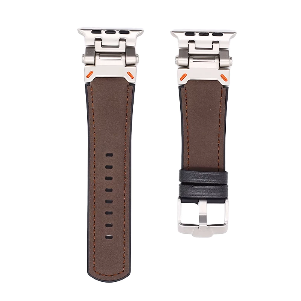 Велурена каишка за смарт часовник Apple iWatch Series SE2 44мм - Velour Silicone Strap