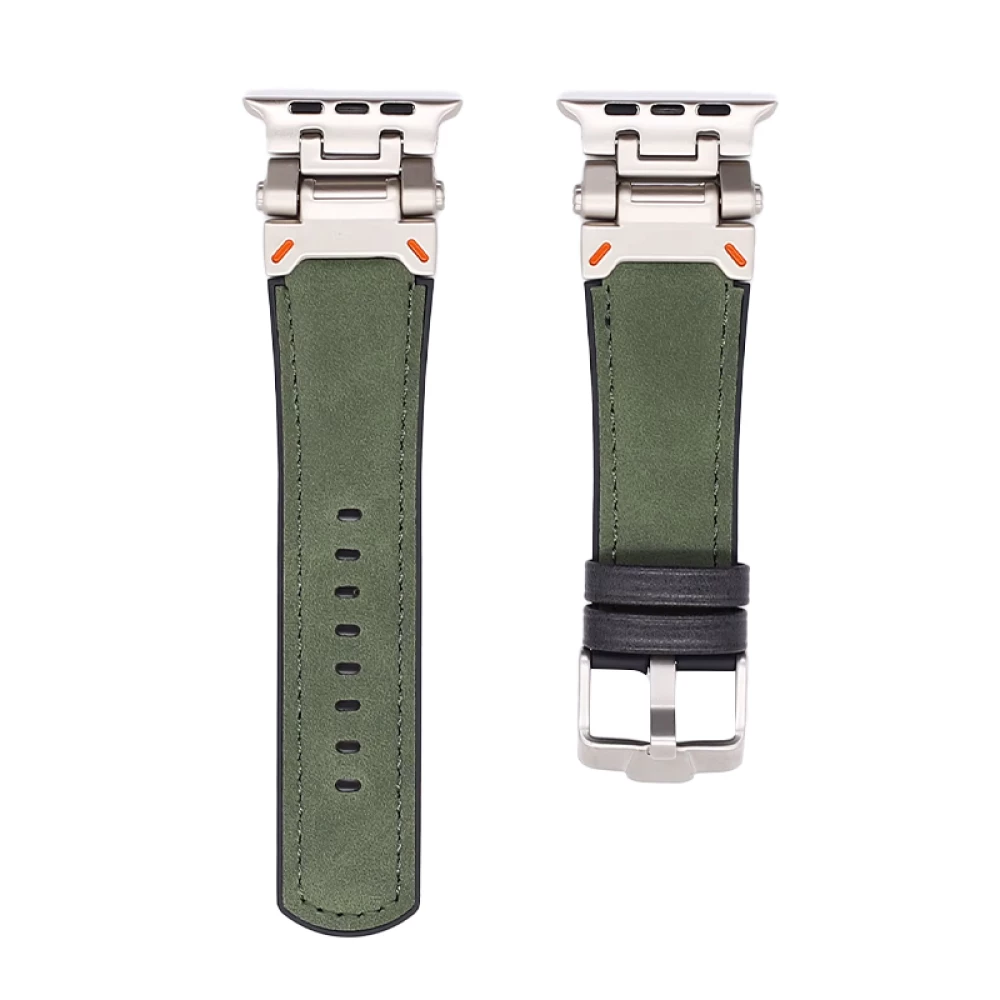 Велурена каишка за смарт часовник Apple iWatch Series SE2 44мм - Velour Silicone Strap