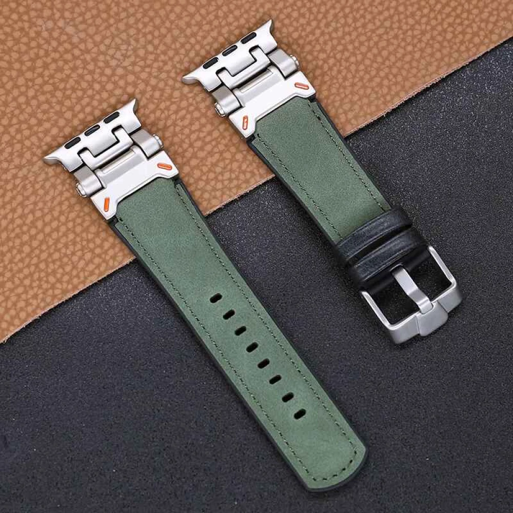 Велурена каишка за смарт часовник Apple iWatch Series SE2 44мм - Velour Silicone Strap