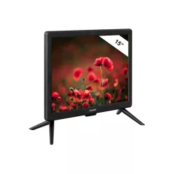    Телевизор 12V / 220V CALMAN 15 инча,  2 ГОДИНИ ГАРАНЦИЯ