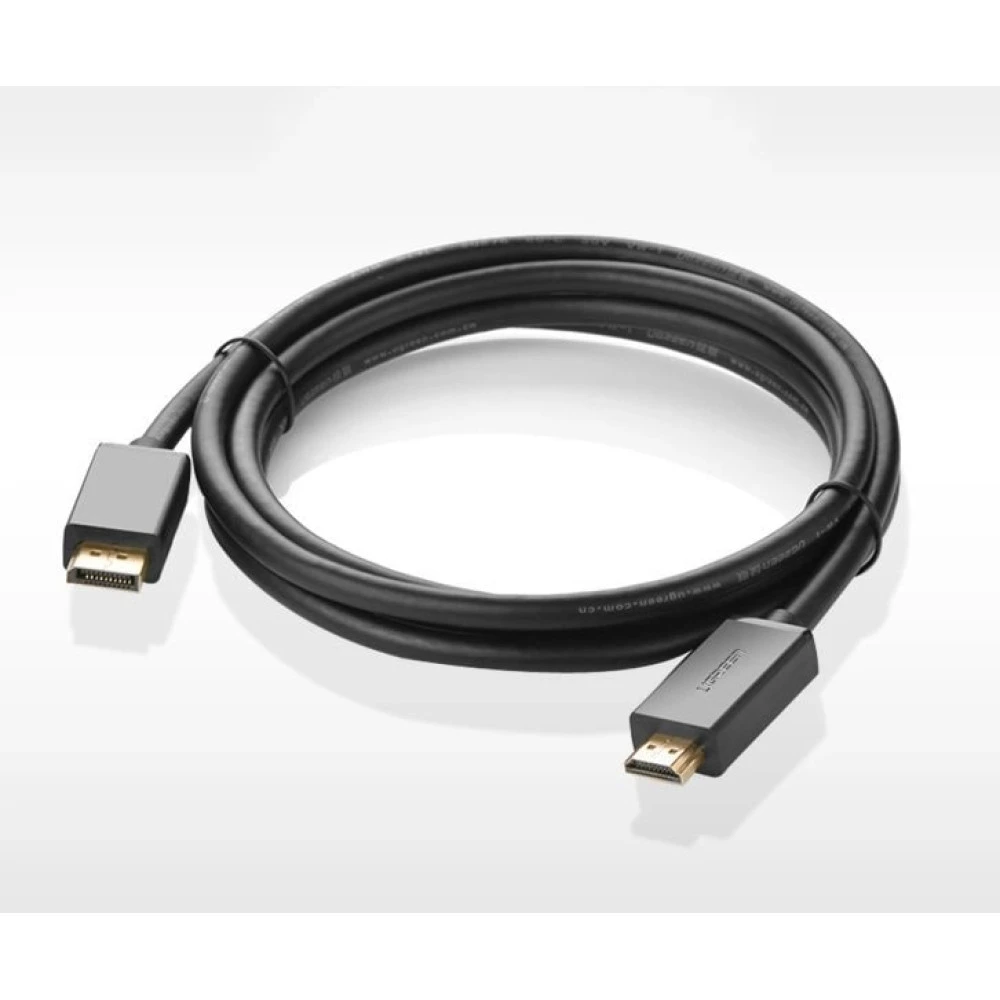 Кабел UGREEN DP101/10239 4K - HDMI към DisplayPort, 1.5 метра
