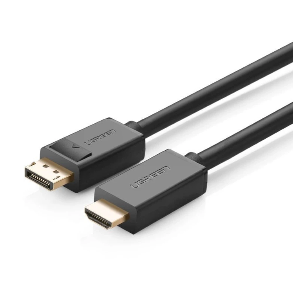 Кабел UGREEN DP101/10239 4K - HDMI към DisplayPort, 1.5 метра