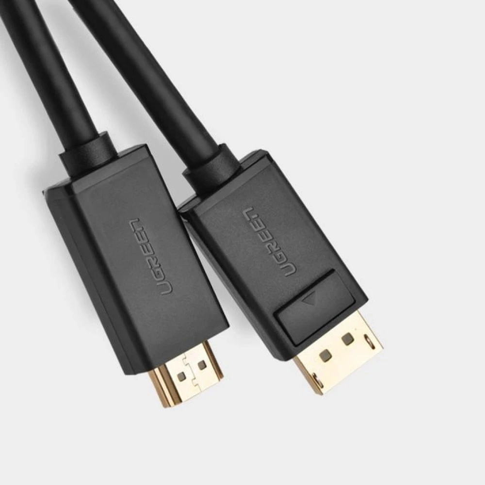 Кабел UGREEN DP101/10239 4K - HDMI към DisplayPort, 1.5 метра