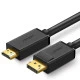 Кабел UGREEN DP101/10239 4K - HDMI към DisplayPort, 1.5 метра