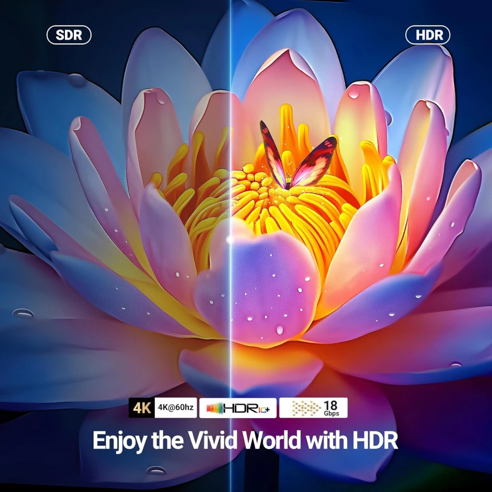 Кабел UGREEN HD118/40416 4K - HDMI към HDMI, 15 метра