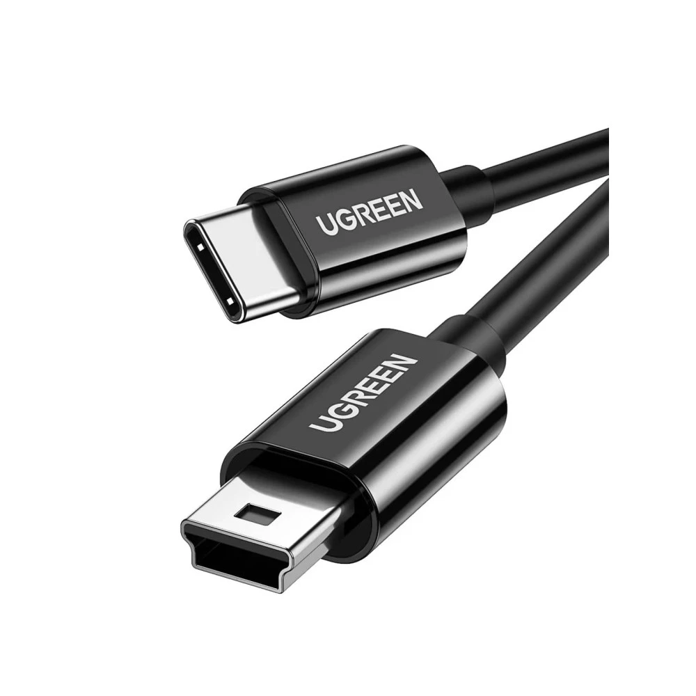 Кабел UGREEN 2A, Type-C - Mini USB - US242/50445, 1 метър