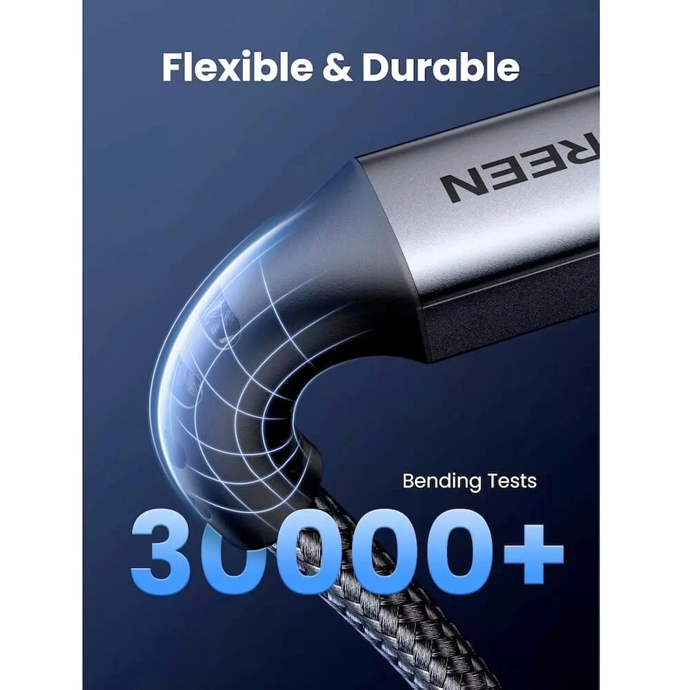 Кабел UGREEN 60W, Type-C - Type-C, US567/15373, 1 метър 