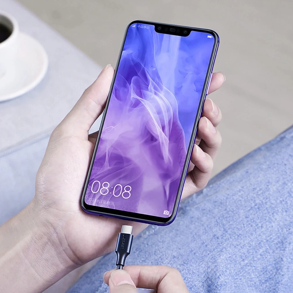 Кабел UGREEN 3A, USB-A - Type-C, US287/60117, 1.5 метра