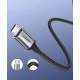 Кабел UGREEN 2A, USB-A - Micro USB, US290/60146, 1 метър