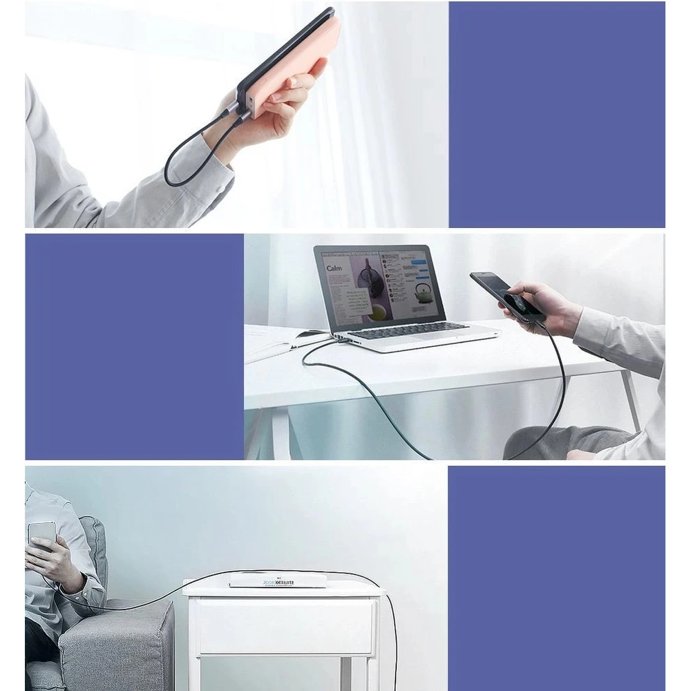 Кабел UGREEN 2A, USB-A - Micro USB, US290/60146, 1 метър