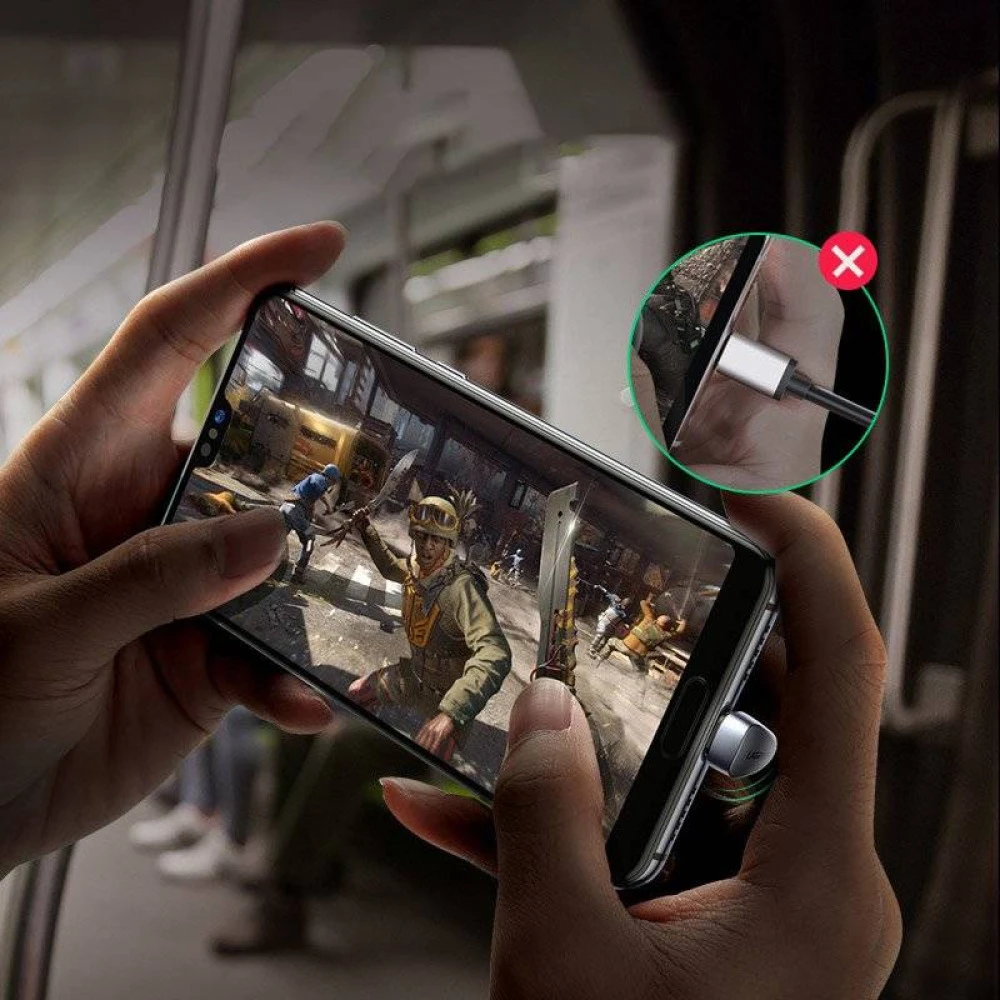 Кабел UGREEN 3A, USB-A - Type-C, US311/70313, 1 метър