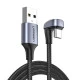 Кабел UGREEN 3A, USB-A - Type-C, US311/70313, 1 метър