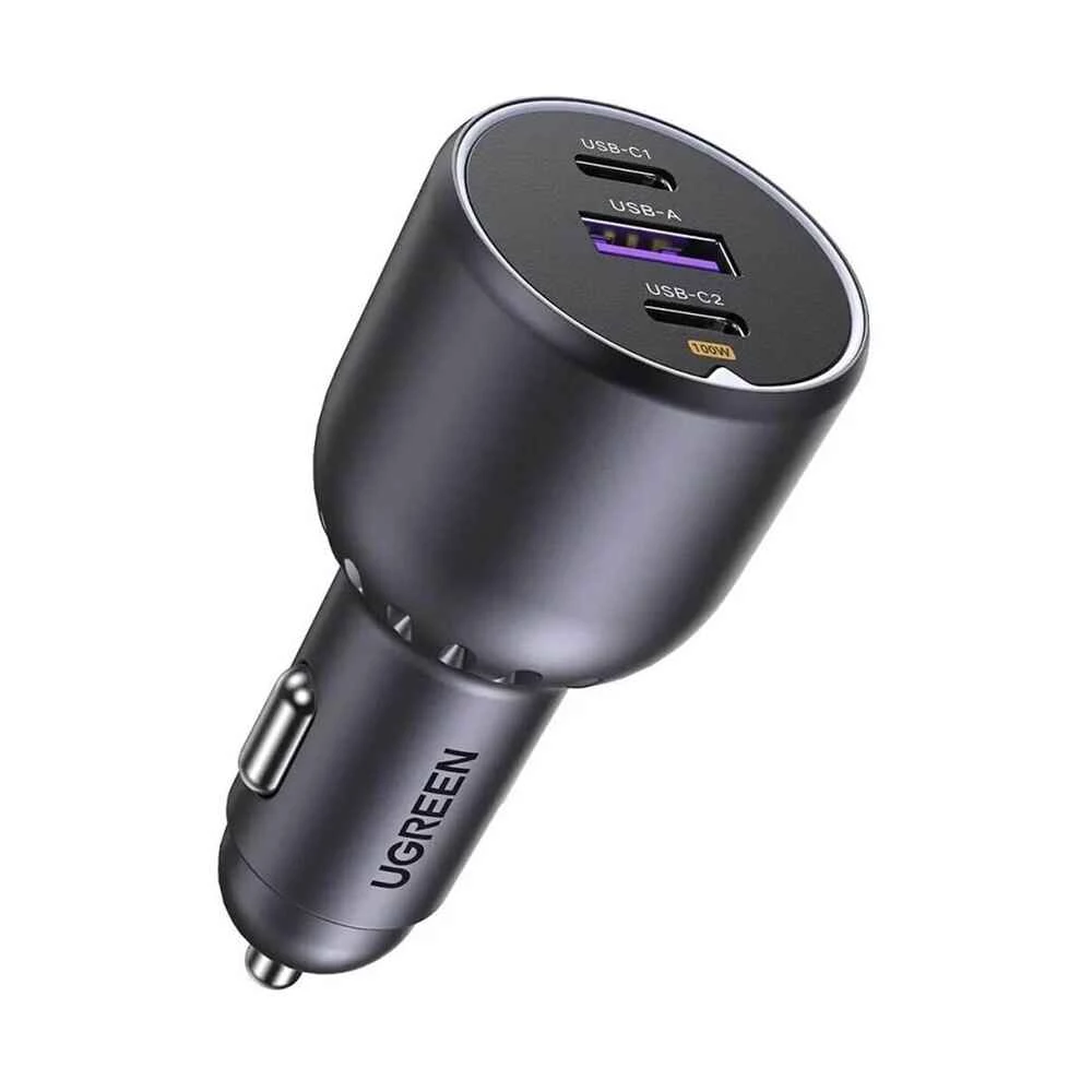 Зарядно за автомобил 12V UGREEN - EC705 / 35025, 130W, USB-A, 2xUSB-C