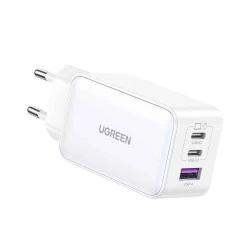Зарядно устройство 220V UGREEN Nexode GaN - CD244/15334, 65W, USB-A, 2xUSB-C