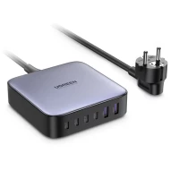 Зарядно устройство 220V UGREEN CD271/40914, 200W,  2xUSB-A, 4xUSB-C, Desktop Station GaN