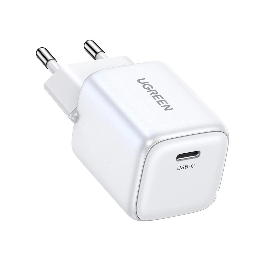 Зарядно устройство 220V UGREEN Nexode Mini GaN - CD318/15324, 20W, USB-C