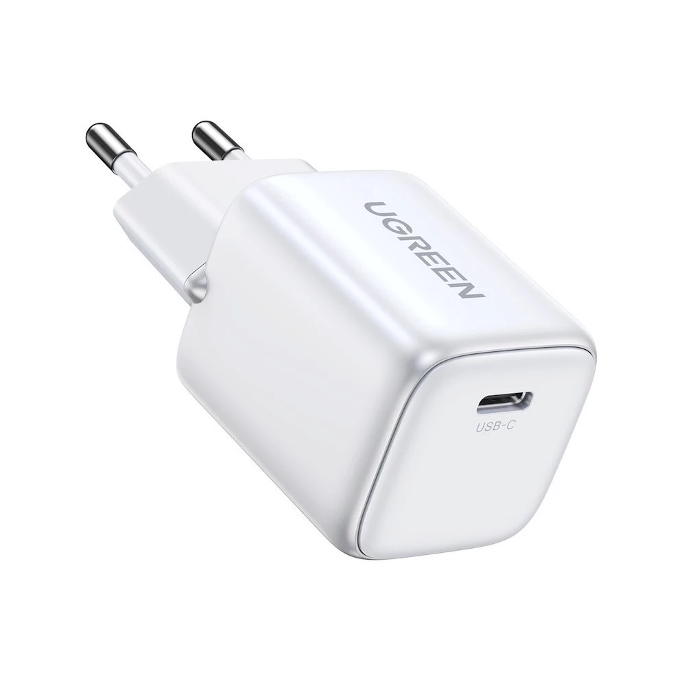Зарядно устройство 220V UGREEN Nexode Mini GaN - CD318/15324, 20W, USB-C