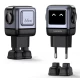 Зарядно устройство 220V UGREEN CD361/25685B, 65W, USB-A, 2xUSB-C, Nexode RG Robot GaN