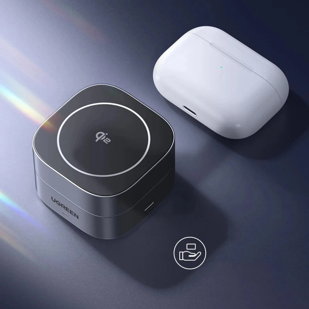 2-в-1 Холдер + Зарядна станция UGREEN Wireless Magnetic - W702/35316