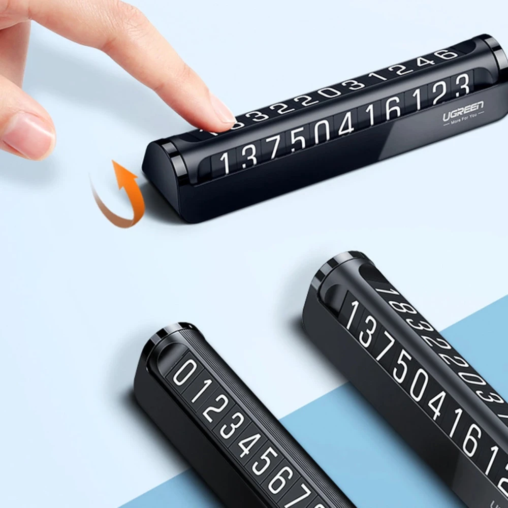 Паркинг визитка за телефонен номер за автомобил UGREEN LP178/60326