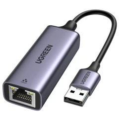 Преходник / адаптер UGREEN CM209/50922 от USB-A 3.00 към RJ45 (LAN)