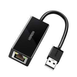 Преходник / адаптер UGREEN CR110/20254 от USB-A към RJ45 (LAN)