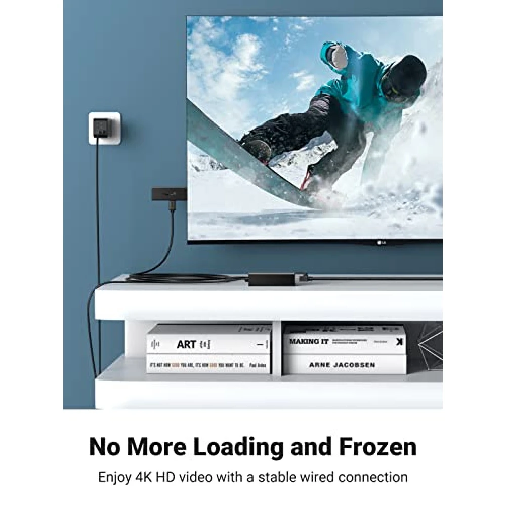 Преходник / адаптер UGREEN CR110/30985 от USB-A / Micro USB към RJ45 (LAN)