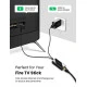 Преходник / адаптер UGREEN CR110/30985 от USB-A / Micro USB към RJ45 (LAN)