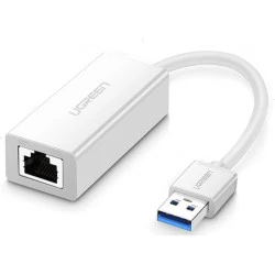 Преходник / адаптер UGREEN CR111/20255 от USB-A 3.00 към RJ45 (LAN)