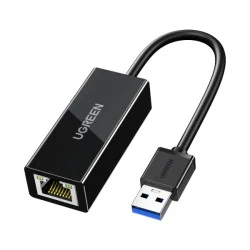 Преходник / адаптер UGREEN CR111/20256 от USB-A 3.00 към RJ45 (LAN)
