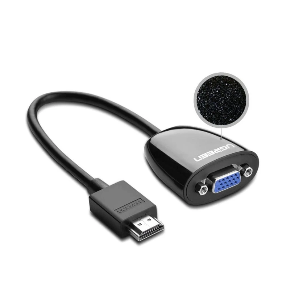 Преходник / адаптер UGREEN MM105/40253 от HDMI към VGA