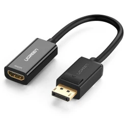 Преходник / адаптер UGREEN MM137/40362 от DisplayPort към HDMI - 1080p