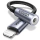 Аудио адаптер UGREEN US211/30756 - Lightning към AUX/ж/ 3.5mm