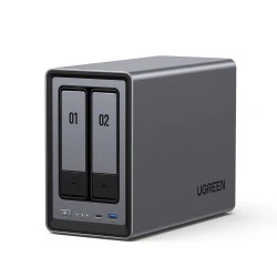 NAS устройство Network Attached Storage (NAS) UGREEN - DXP2800, 2-Bay intel N100 Diskless