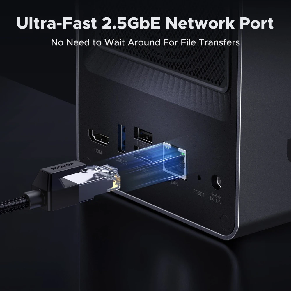 NAS устройство Network Attached Storage (NAS) UGREEN - DXP2800, 2-Bay intel N100 Diskless