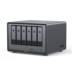 NAS устройство Network Attached Storage (NAS) UGREEN - DXP6800 Pro, 6-Bay intel i5- 1235U Diskless