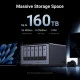 NAS устройство Network Attached Storage (NAS) UGREEN - DXP6800 Pro, 6-Bay intel i5- 1235U Diskless