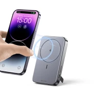 Безжична външна батерия UGREEN PB206/15086 - 10 000 mAh, 20W + стойка, MagSafe