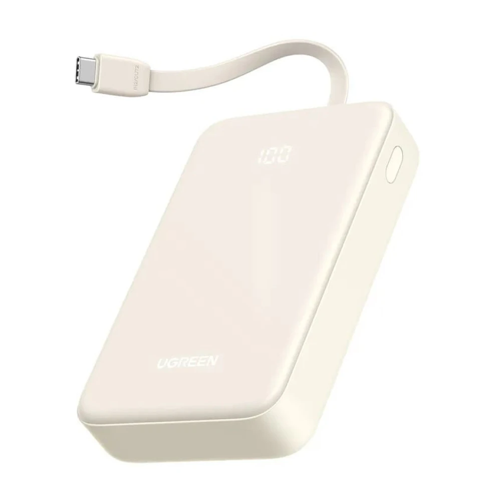  Външна батерия UGREEN - 20 000 mAh, 30W, PB521/45207 + кабел Type-C