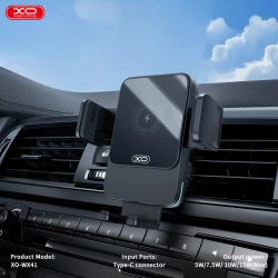 Холдер XO -WX041 прикрепящ механизъм + Wireless 15W 