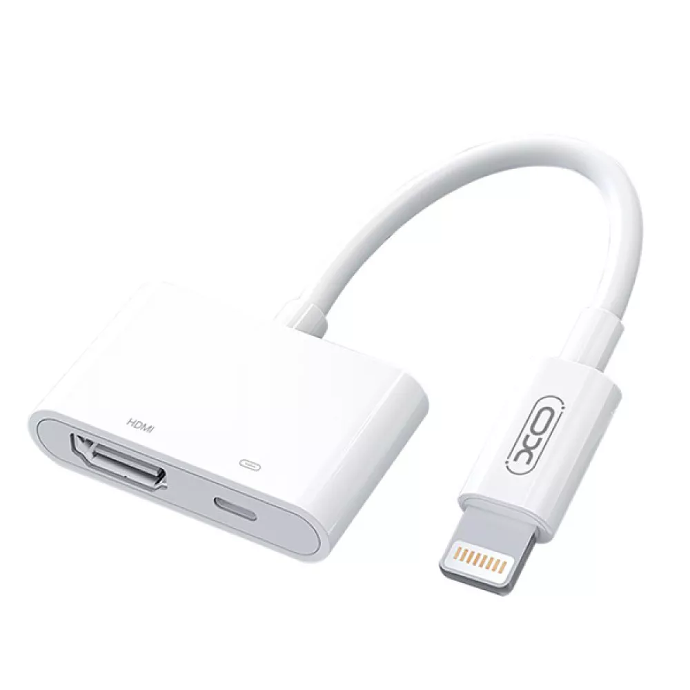 Хъб XO от Lightning към HDMI + Lightning