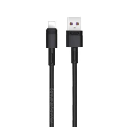 Кабел XO - NB-Q166 USB-A - Lightning, 5А, 1 метър