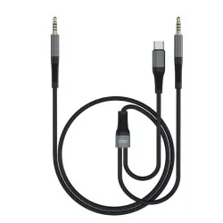 Преходник XO - NB178B от 3.5mm към Type-C + 3.5mm